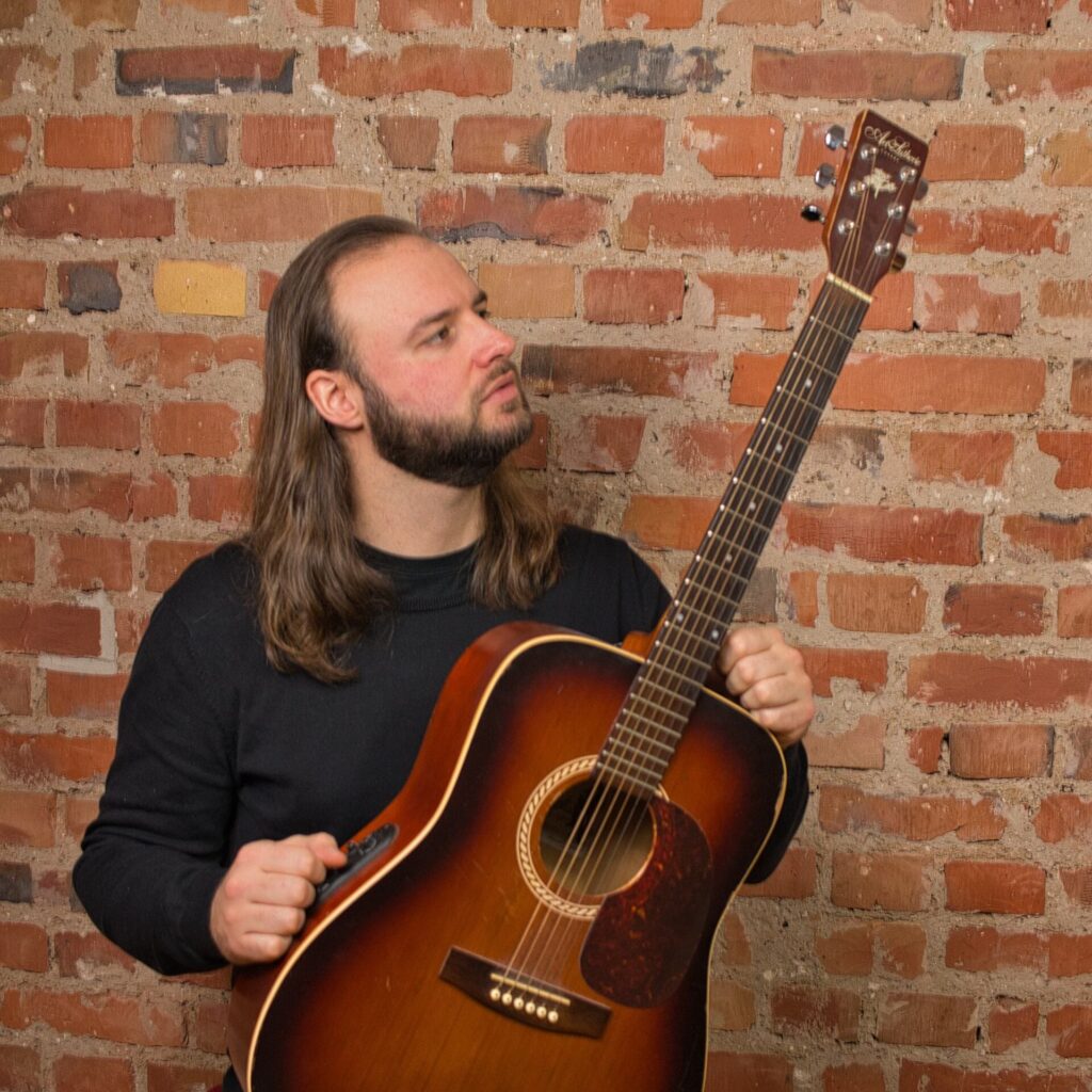 Robby ist ein Gitarrenlehrer in Leipzig